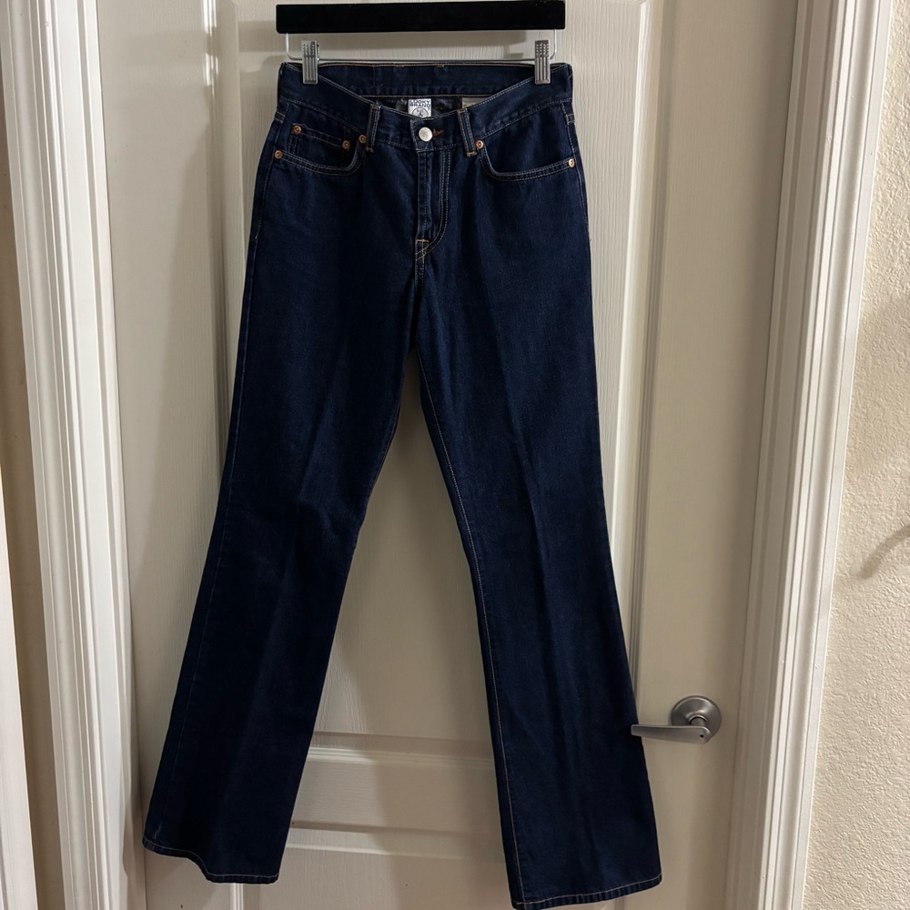 Lucky Brand Dark Blue Straight Leg Jeans